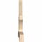 Ekena Millwork Davenport Rough Sawn Timber Gable Bracket, Douglas Fir, 96"W x 44"H x 4"D x 6"F, 11/12 Pitch GBW096X44X0406DAV00RDF - alternate 2
